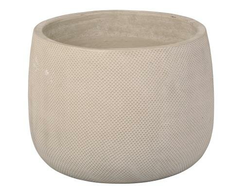 Herstera Blumentopf Pita, Esmeralda Keramik, 32 x 17 cm, D: 32 cm, ohne Loch