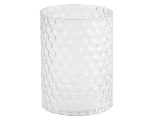 Herstera Vase Jarron Loire, Transparent Glas, 18 x 24 cm