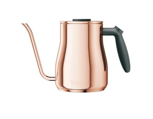 Bodum Bistro Teekanne, kupfer für die Herdplatte