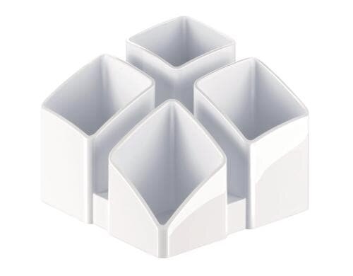 HAN Stifteköcher SCALA 4 Fächer, weiss