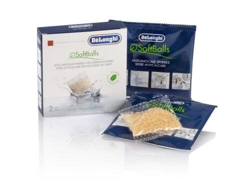 DeLonghi Soft Balls Anti-Kalk Kugeln für alle Kaffeemaschinen mit Wassertank