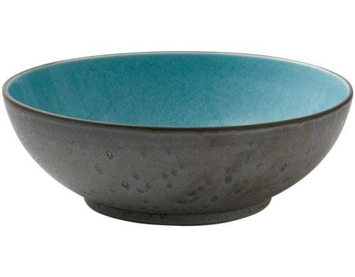 Bitz Salatschüssel 30cm Schwarz/Blau 1 Stück, D: 30cm, H: 10cm, Stoneware