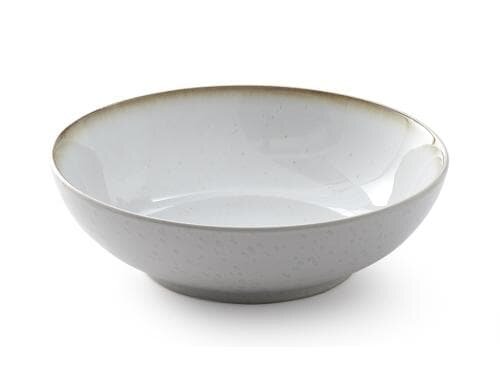 Bitz Salatschüssel 24cm creme/creme 1 Stück, D: 24cm, H: 6cm, Stoneware