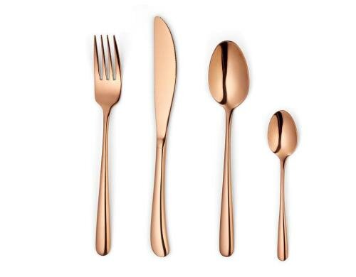 Bitz Besteckset 16-teilig Bianca Rosegold