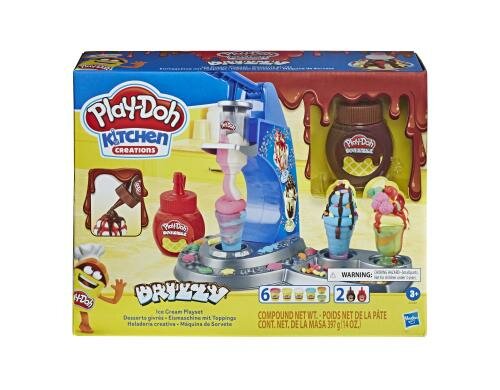 Play-Doh Drizzy Eismaschine mit Toppings