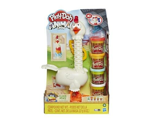 Play-Doh Animal Crew Cluck-a-Dee Verrücktes Huhn