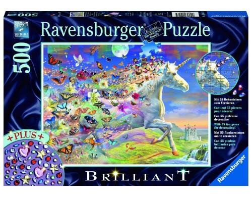 Puzzle Schmetterlingseinhorn 500 Teile