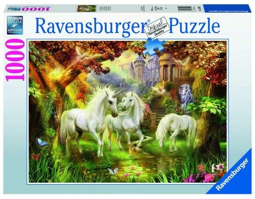Puzzle Einhörner im Herbst 1000 Teile