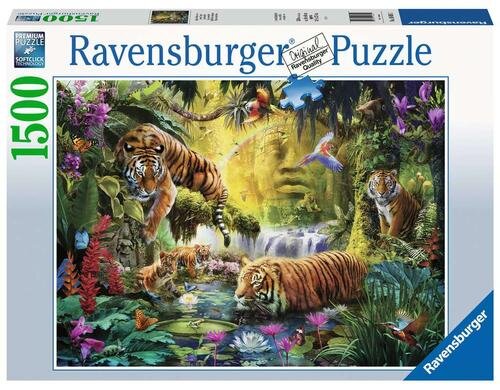 Puzzle Idylle am Wasserloch 1500 Teile