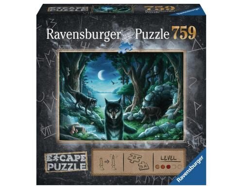 Puzzle Escape7:Curse of the Wolves 759 Teile