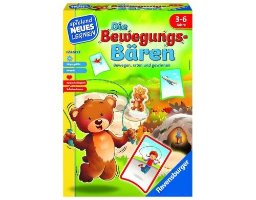Spiel Die Bewegungs-Bären Alter: 3+, Sprache D