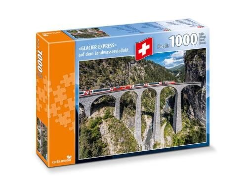 Glacier Express auf Landwasserviadukt Alter: 12+, Teile: 1000