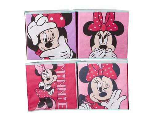 World Apart Spielzeugbox 4er Set Minnie Mouse