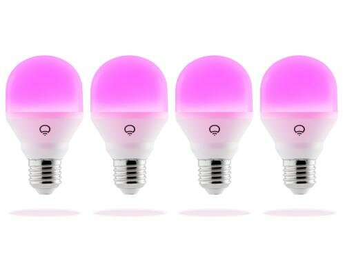 LIFX Mini Color & White 4x E27 WiFi Bulb 9W, RGBW, 800 Lumen, 4 Stk