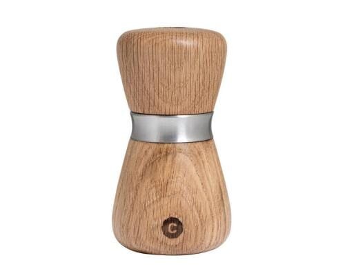 CrushGrind Gewürzmühle Kyoto 10cm Eiche Höhe 10cm