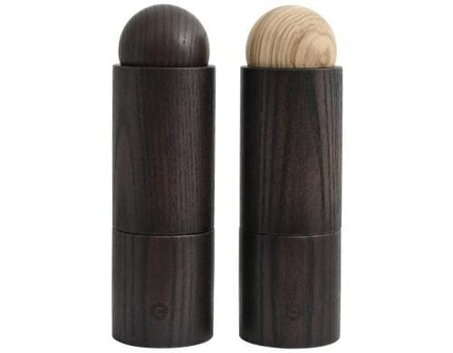 CrushGrind Gewürzmühle Aarhus 2er Set 18cm Höhe 18cm