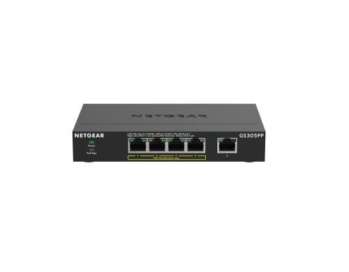 Netgear GS305PP: 5 Port Switch 5-Port Gigabit Switch