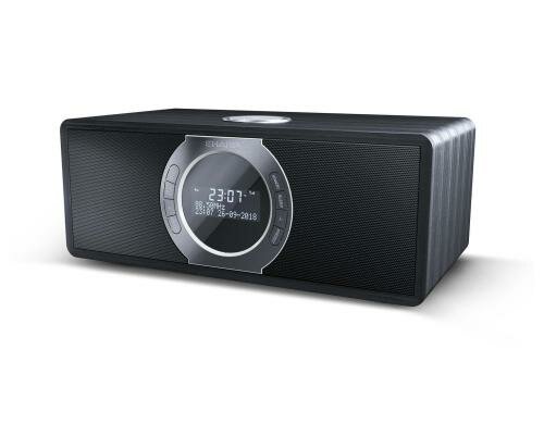 Sharp DR-S460, DAB+ Radio, Schwarz Stereo, Bluetooth, Aux-In, Wecker