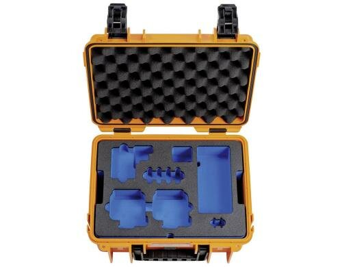 B&W Outdoor-Koffer Typ 3000 waterproof hous Batt, dual charg, supercharg, cables, memry