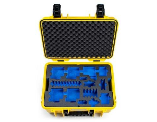 B&W Outdoor-Koffer Typ 4000 waterproof hous Batt, dua charg, sprcharg, cabl, memry, fil