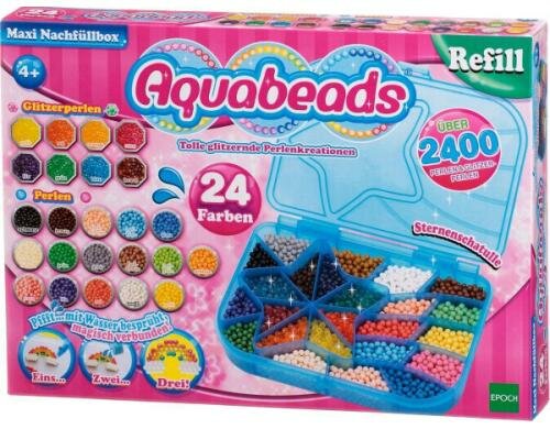 Aquabeads Maxi Nachfüllbox 2400 Stück; Alter: ab 4 Jahre