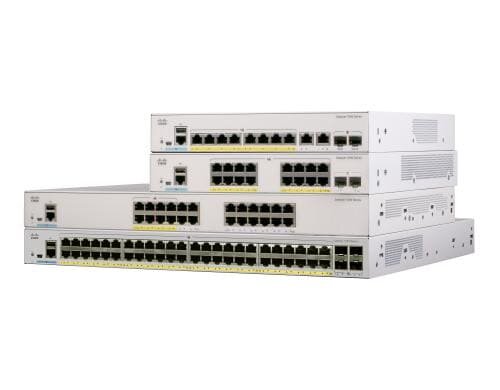 Cisco C1000-8P-E-2G-L Catalyst Switch 8x GE, PoE+, 2x 1G SFP, Ext PS