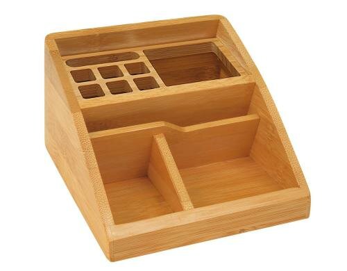 WEDO Stiftehalter Bambus-Serie Bambus, Grösse: 15.4 x 12.3 x 9 cm