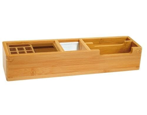 WEDO Stiftehalter Bambus-Serie Bambus, Grösse: 31.8 x 6.8 x 6 cm