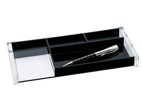 WEDO Stiftehalter Exklusiv Serie Acryl, Grösse: 27 x 12.5 x 3 cm