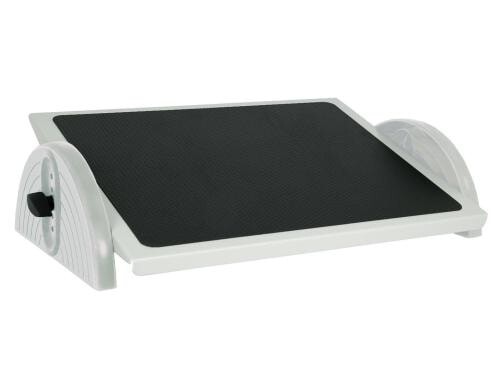 WEDO Fussstütze Relax Steel Grey 5 Höhenstufen, Neigung stufenlos einstellb.