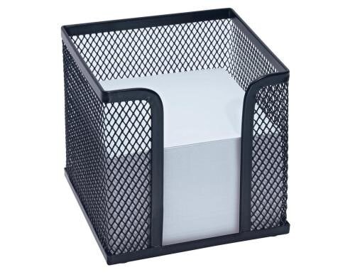 WEDO Zettelbox Office-Serie Schwarz 700 Blatt, für Blätter 9 x 9 cm