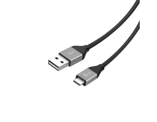 j5create 1.2m Black Kabel USB to USB-C