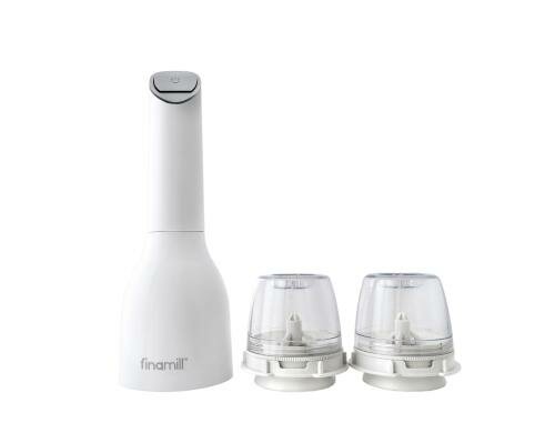 FinaMill One mit 2 Pods weiss, batteriebetrieben