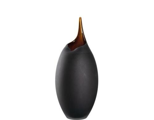 Leonardo Vase Posto anthrazit 45cm 1 Stück, H: 45 cm, D: 19 cm