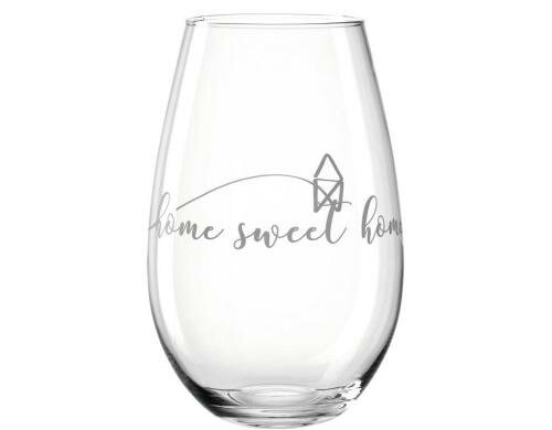 Leonardo Vase home sweet home 30cm 1 Stück, H: 30 cm, D: 19 cm