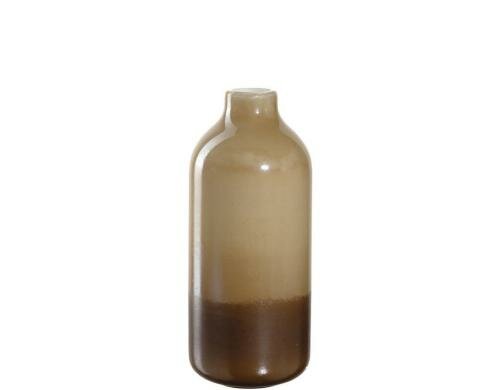 Leonardo Vase 39cm beige braun 1 Stück, H: 39cm, D: 16cm