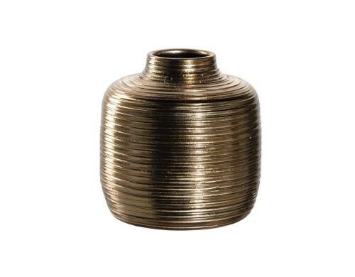 Leonardo Keramikvase 24cm gold 1 Stück, H: 24cm, D: 24cm