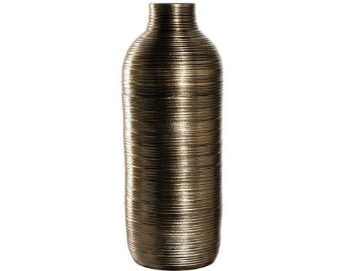 Leonardo Keramikvase 60cm gold 1 Stück, H: 60cm, D: 23cm