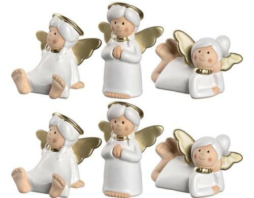 Leonardo Engel Marie 15cm 6 Stück, H: 15cm, B: 12cm, T: 8cm