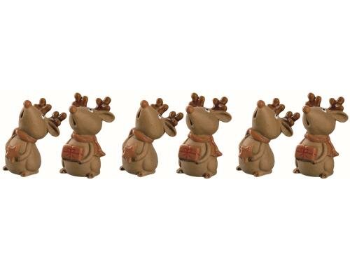 Leonardo Elch Rudolf 15cm 6 Stück, H: 15cm