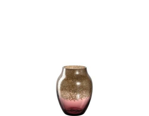 Leonardo Vase Ornare burgunder 16cm 1 Stück, H: 16cm, D: 12cm