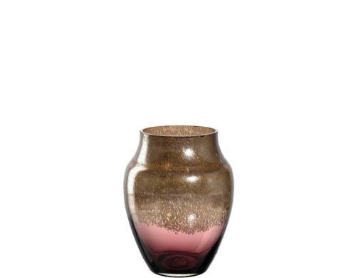 Leonardo Vase Ornare burgunder 23cm 1 Stück, H: 23cm, D: 18cm