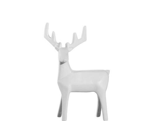 Leonardo Porzellanhirsch Ornare 23cm 1 Stück, 23x16x9cm