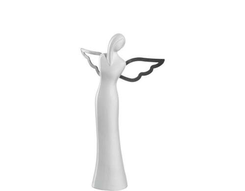 Leonardo Porzellanengel weiss 32cm 1 Stück, 32x20x7cm