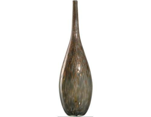Leonardo Vase Cibo 61cm 1 Stück, H: 61cm, D: 18cm, grau gold