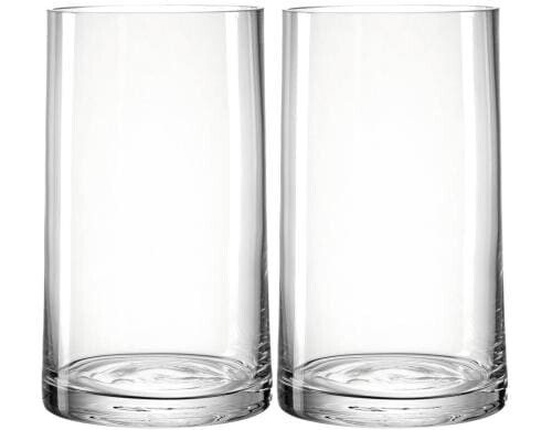 Leonardo Vase 26cm Novara 2 Stück, H: 26cm, D: 15cm