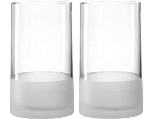 Leonardo Vase 26cm Novara 2 Stück, H: 26cm, D: 15cm