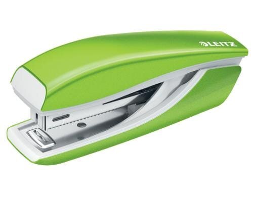 Leitz WOW Mini-Heftgerät NeXXt grün metallic, 10 Blatt, Metall