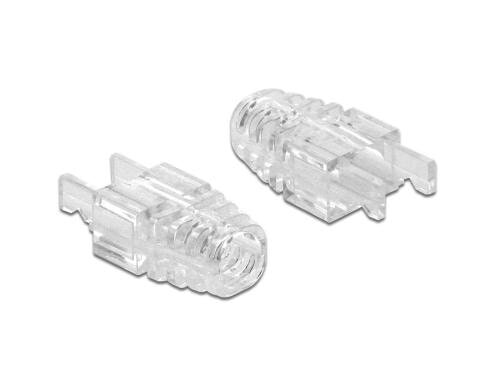 Delock Knickschutz für RJ45 Stecker, 20Stk für Delock RJ45 Crimp+Cut+Curve Stecker