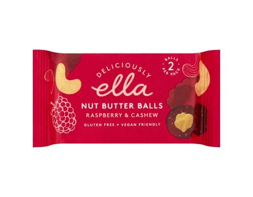 Nut Butter Balls Raspberry Cashew 36g